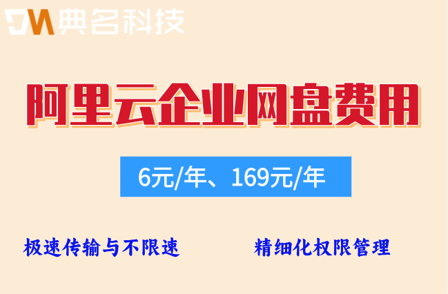 阿里云企业网盘费用高吗多少